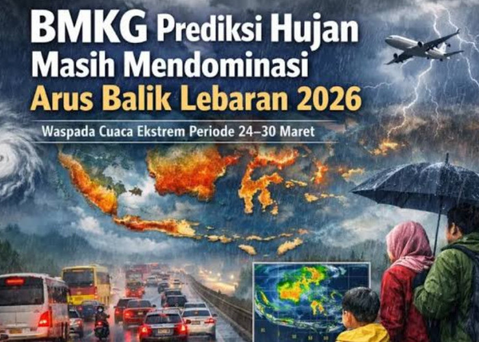 Cuaca Ekstrem Masih Mengintai Saat Arus Balik Lebaran 2026