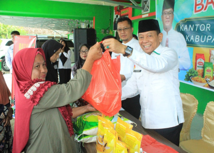 Bantu Warga Kurang Mampu, Kemenag OKU Selatan Gelar Bazar Sembako Murah Sambut Ramadhan