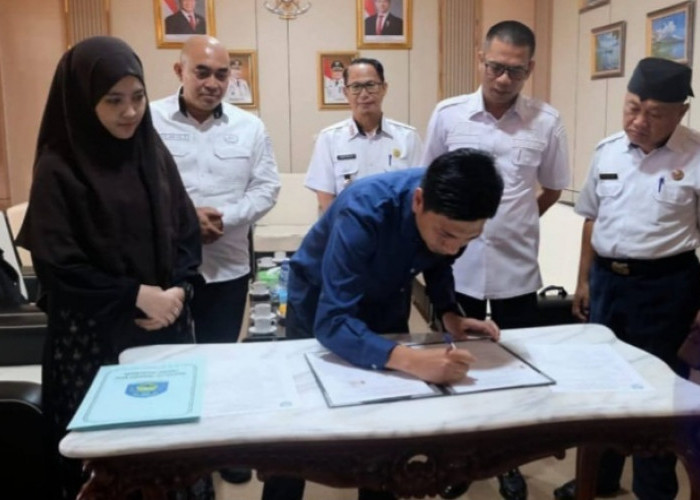 Pemkab OKU Selatan Terima Hibah Tanah, Masjid Pemda Segera Dibangun