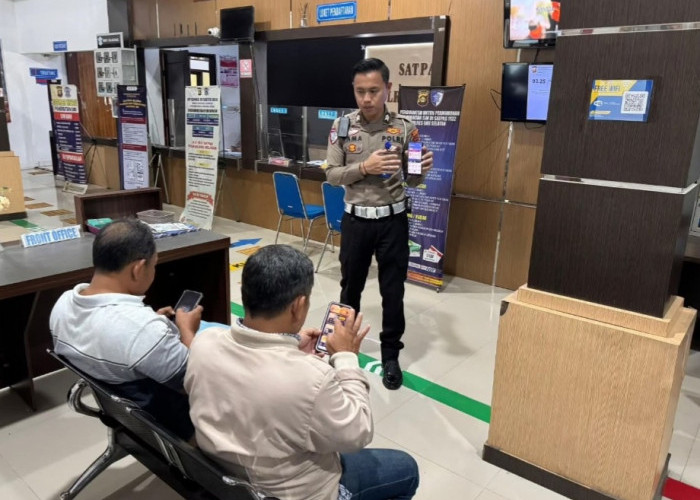 Satlantas Polres OKU Selatan Gencarkan Sosialisasi SIM Digital, Permudah Akses Layanan bagi Masyarakat