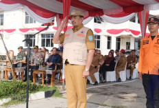 Bupati OKU Selatan Pimpin Apel Pasukan Siaga Cegah Karhutla