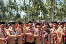 Wabup OKU Selatan Hadiri Pembukaan JAMDA VII Pramuka Bengkulu 2025