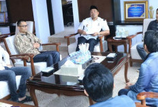 Bahas Konferwil XI, PW IPNU Sumsel Sambangi Bupati OKU Selatan 