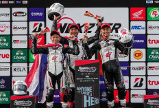 Merah Putih Berkibar di Italia dan Thailand! Aksi Gila Pebalap Astra Honda Bikin Bangga