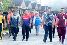 Polres OKU Selatan Gelar Olahraga Bersama