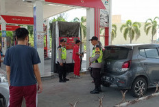 Jelang Arus Mudik Lebaran, Polsek Muaradua Pantau Kesedian BBM