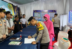 Pastikan Layanan Mudik Optimal, Kapolres OKU Selatan Tinjau Sejumlah Pos Pengamanan