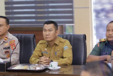 Cegah Karhutla Bersama TNI-Polri, Pemkab OKUS Sampaikan Situasi ke Kementrian