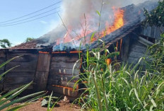 Kebakaran di Desa Sinar Danau Diduga Akibat Korsleting Listrik, Rumah Warga Ludes Dilalap Api