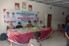 Pemerintah Kecamatan BSA Ajak Seluruh Kades Musdesus Koperasi Merah Putih