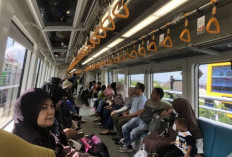 LRT Sumsel tambah perjalanan kereta api saat libur Natal jadi 102 perjalanan
