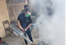 Perangi DBD, Puskesmas Simpang Fogging di Lingkungan Warga
