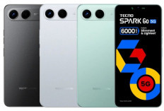 Tecno Spark Go 5G Resmi Meluncur, Desain Mirip iPhone 17 Air dengan Harga Terjangkau