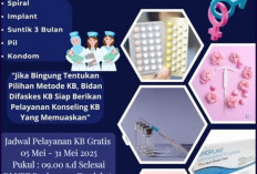 Dinas PPPAPPKB OKU Selatan Gelar Pelayanan KB Gratis dalam Rangka HUT IBI ke-74
