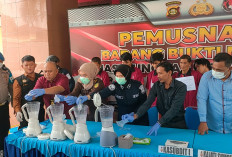 Gagalkan Pengiriman 1 Kg Sabu ke Bangka Via Pelabuhan TAA