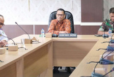 Rapat Persiapan, Pemda OKU Selatan Mantapkan Dukungan Peringatan HUT TNI
