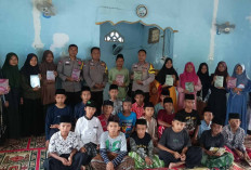 Polsek Muaradua Lakukan Wakaf Al-Qur'an ke Ponpes dan Majelis Taklim