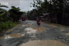 Jalan Nasional Rusak di Sumsel, Perbaikan Dikebut Jelang Arus Balik Lebaran