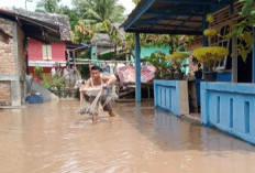 Puluhan Rumah di Tanjung Kemala Martapura OKU Timur Terendam Air