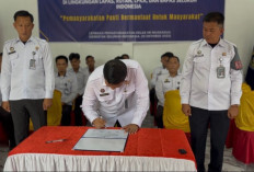 Seluruh Petugas Lapas Muaradua Tandatangani Pakta Integritas Lawan Narkoba