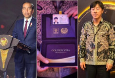 Shin Tae-yong Raih Golden Visa dari Presiden Jokowi