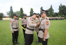 Kapolres OKU Selatan Pimpin Sertijab Kasat Reskrim