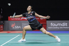 Gregoria Mariska Tunjung Melaju Mulus ke 16 Besar Singapora Open 2024