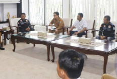 Bahas Pembinaan Atlet Pencak Silat, Bupati OKUS Terima Audiensi IPSI