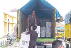 Pasca Pilkada, KPU OKU Timur Mulai Kosongkan Gudang Logistik