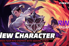 Garena Perkenalkan Karakter Baru Free Fire: Rin Yagami, Pewaris Api yang Mematikan