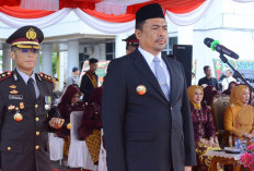 Bupati Abusama Pimpin Upacara Hari Bhayangkara ke-79 di OKU Selatan