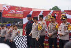 Kapolda Sumsel Pimpin Apel Pelepasan Personel Satbrimob Polda Sumsel untuk BKO Polda Aceh Penanganan Pasca Ben