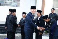 WAKIL BUPATI OKU SELATAN H. SHOLEHIEN ABUASIR HADIRI UPACARA HARI AMAL BHAKTI KEMENTERIAN AGAMA RI KE-79