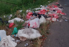 Warga Geram, Jalan Lintas Simpang–Baturaja Berubah Jadi Lokasi Pembuangan Sampah Liar