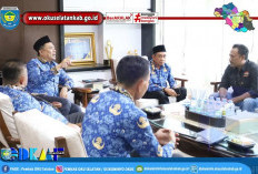 BUPATI OKU SELATAN TERIMA AUDIENSI  DKC GARDA PRABOWO KABUPATEN OKU SELATAN. 