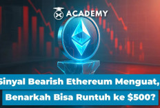 Sinyal Bearish Ethereum Menguat, Benarkah Bisa Runtuh ke $500?