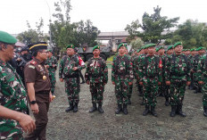Presiden Prabowo Tinjau Program Gerina di Banyuasin, Pasukan Gabungan Siaga