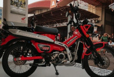 Honda CT125: Motor Bebek Premium yang Super Irit, Bisa Tempuh 335 Km Sekali Isi Bensin