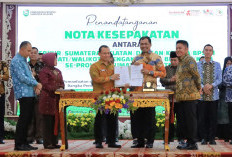 Bupati OKU Selatan Tandatangani Kesepakatan Data Data Sosial Ekonomi