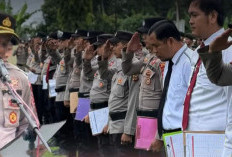 Waka Polres OKU Selatan Ultimatum Personel: Harus Tingkatkan Disiplin Dalam Bertugas