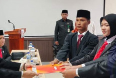 Bawaslu Lantik Panwascam se-Kabupaten OKU Selatan