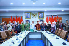 Wagub Sumsel dan Wamen HAM Bahas Penguatan Hak Asasi