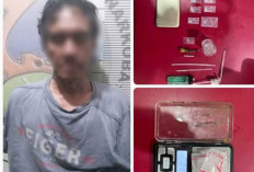 Polisi Tangkap Pengedar Narkoba di Prabumulih, Sabu Siap Edar Diamankan