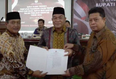 KPU Tetapkan Toha-Rohman Bupati dan Wakil Bupati Musi Banyuasin 2025-2030