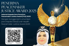 Lurah Batu Belang Sabet Penghargaan Peacemaker Tingkat Nasional