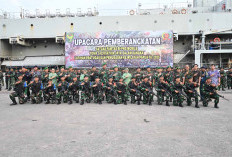450 Prajurit Diberangkatkan dari Palembang, Siap Jalankan Misi Negara