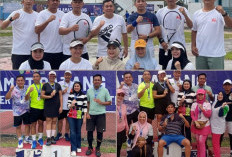 Tim Tenis ASN Palembang Borong Medali di Porprov Korpri Sumsel 2025