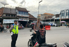 Satlantas Polres OKU Selatan Apresiasi Kepatuhan Warga Selama Ops Lilin