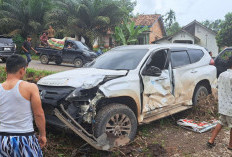 Kecelakaan Maut di Jalintim Muba, Pajero Sport Hantam 4 Motor: 3 Tewas, 2 Luka-Luka