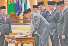 Rapat Paripurna DPRD Sumsel Tetapkan HD-CU sebagai Gubernur dan Wakil Gubernur Terpilih